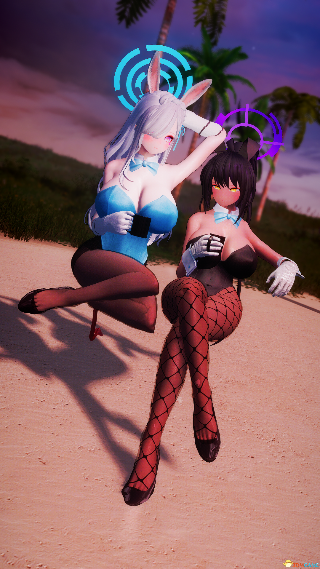 《上古卷轴5：天际重制版》碧蓝档案亚丝娜卡琳兔女郎套装MOD电脑版下载