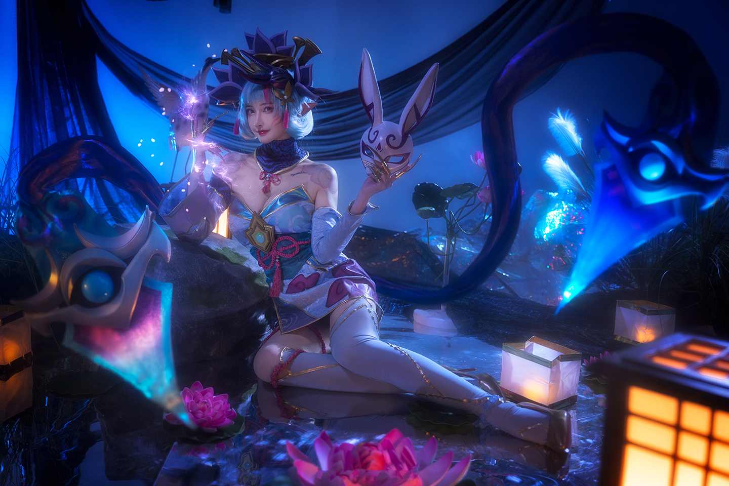 动漫Coser@露兒大魔王_《英雄联盟》 伊芙琳