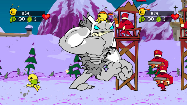 《外星原始人HD Alien Hominid HD》中文版百度云迅雷下载