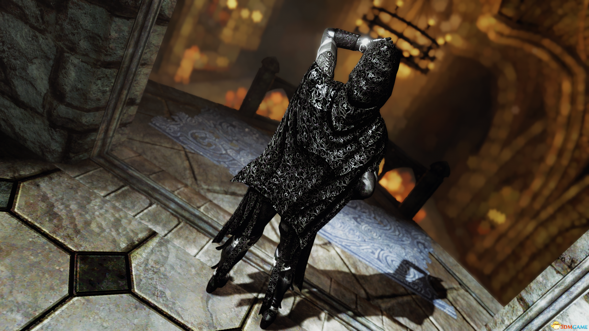 《上古卷轴5：天际重制版》影刺客吸血鬼套装MOD电脑版下载