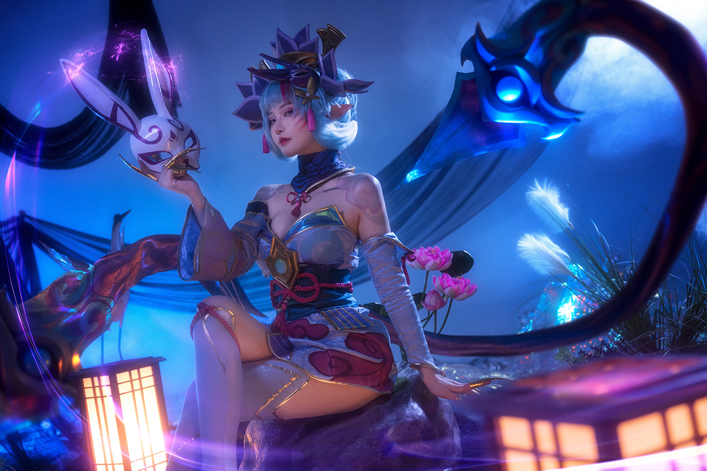 动漫Coser@露兒大魔王_《英雄联盟》 伊芙琳