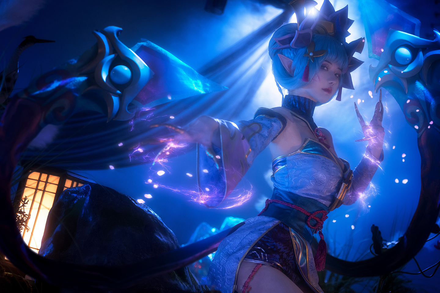 动漫Coser@露兒大魔王_《英雄联盟》 伊芙琳