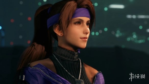 《最终幻想7：重制版》杰西性感紫色夹克衫MOD电脑版下载