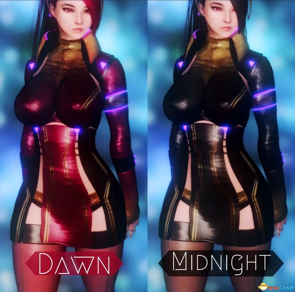 《上古卷轴5：天际重制版》魔女特内布里斯套装MOD电脑版下载