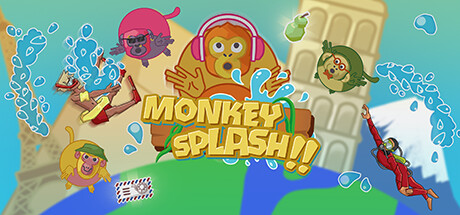 《猴子飞溅！！ Monkey Splash!!》英文版百度云迅雷下载