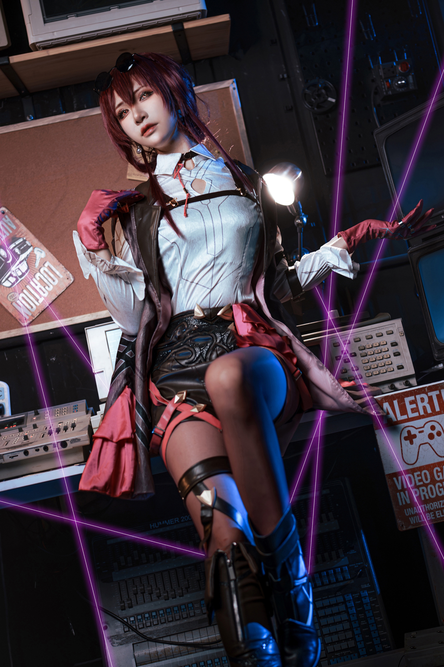 动漫Coser@阮邑Fairy《崩坏：星穹铁道》卡芙卡