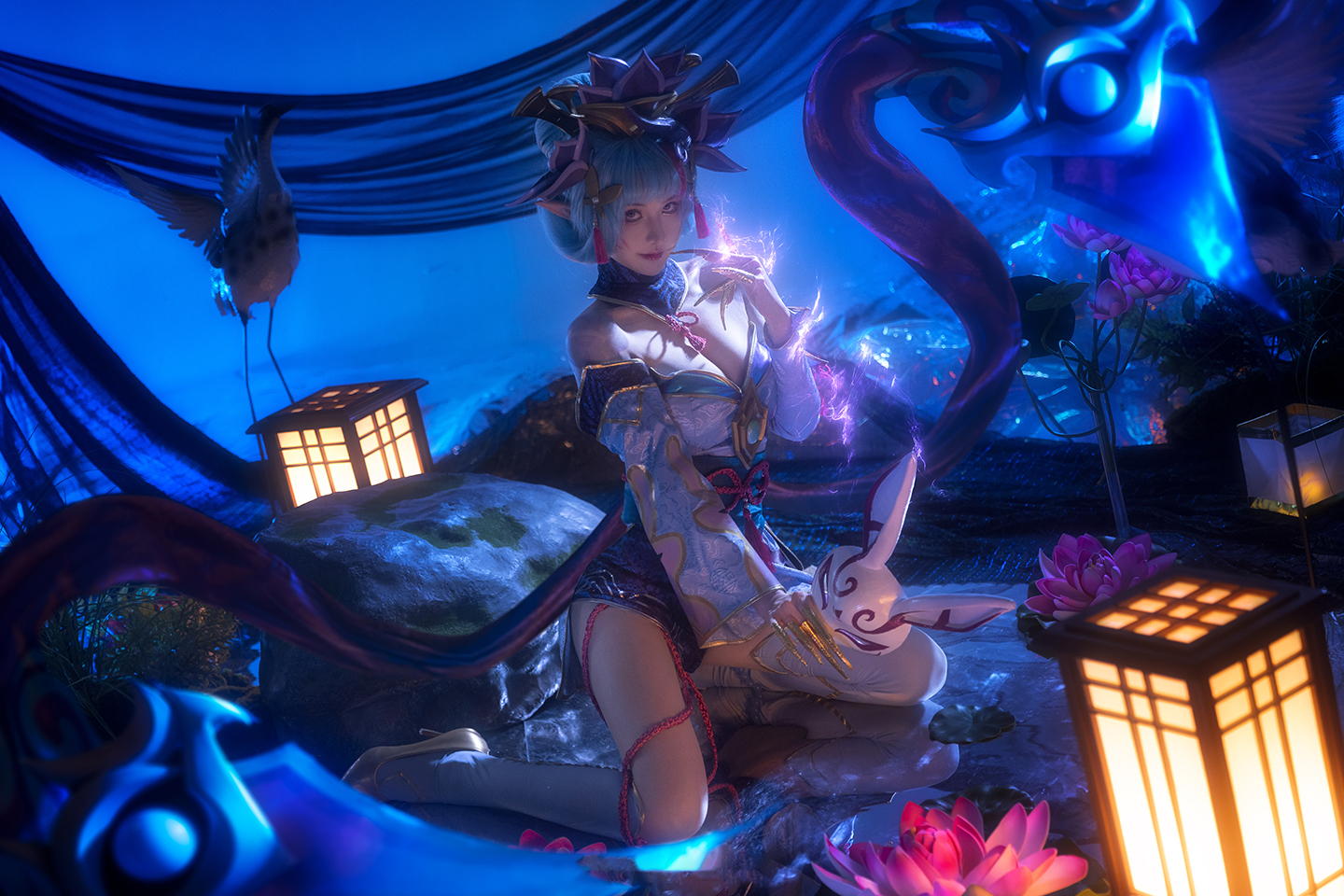 动漫Coser@露兒大魔王_《英雄联盟》 伊芙琳