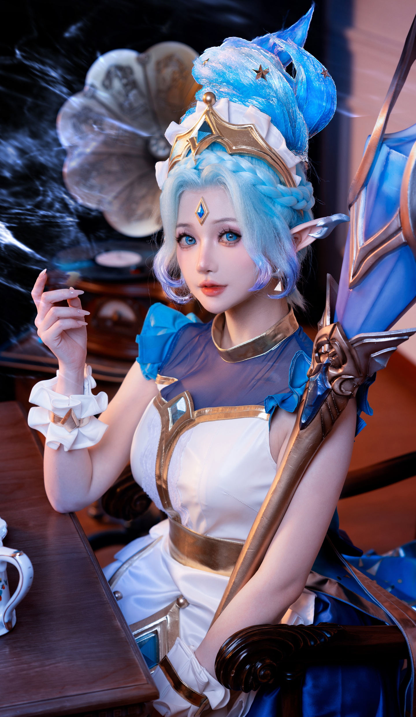 动漫Coser@露兒大魔王_《金铲铲之战》迦娜