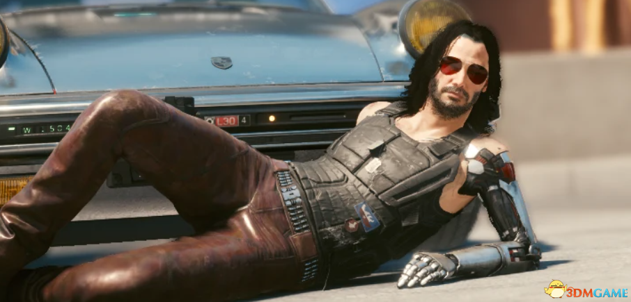 《赛博朋克2077》把主角V的外观变成强尼银手MOD电脑版下载