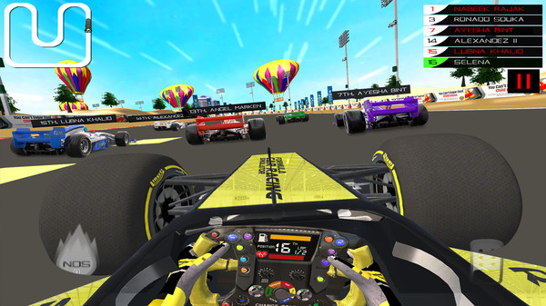 《方程式赛车竞速模拟 Formula Car Racing Simulator》英文版百度云迅雷下载