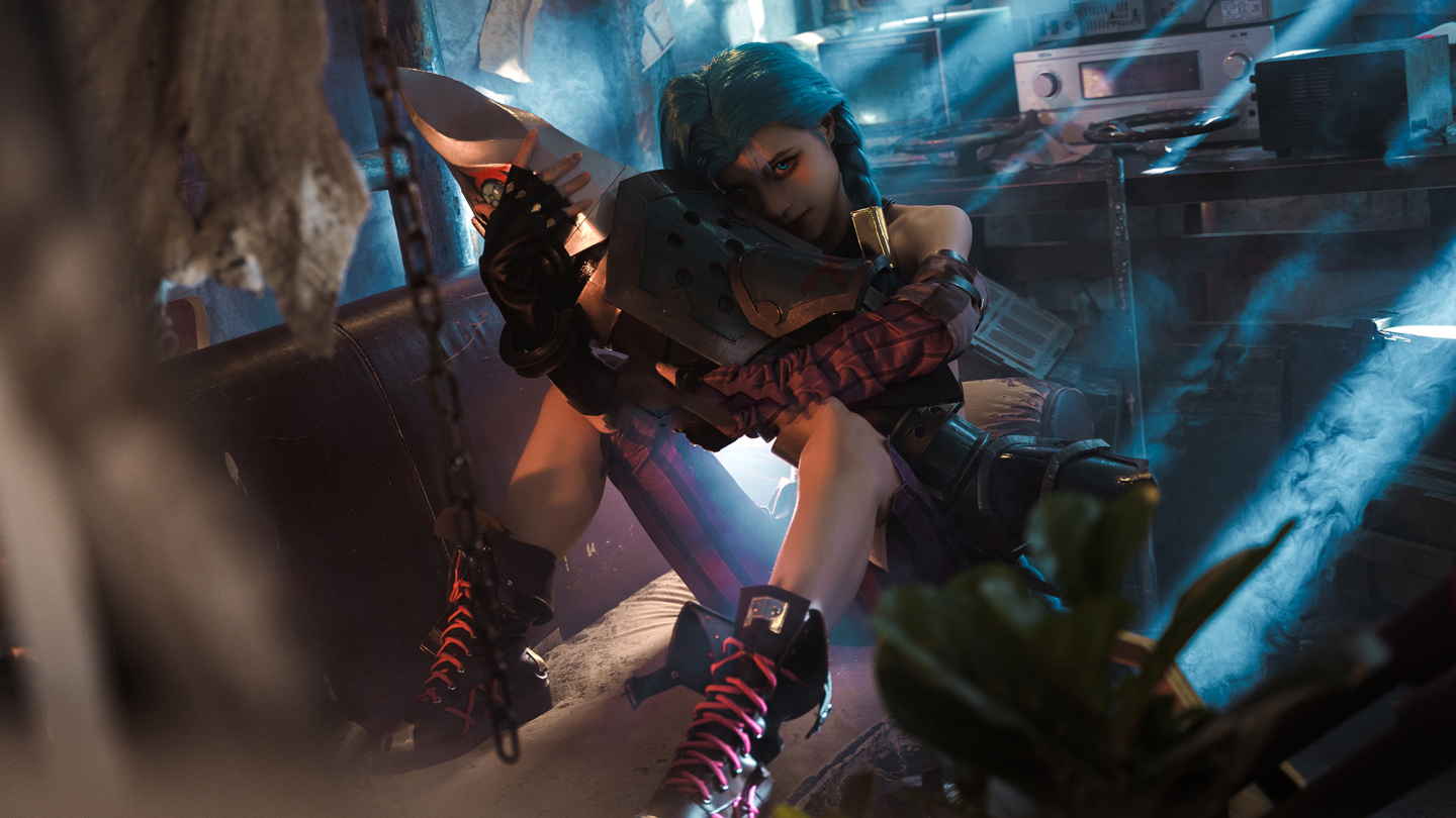 动漫Coser@千城夜vv《双城之战》金克丝